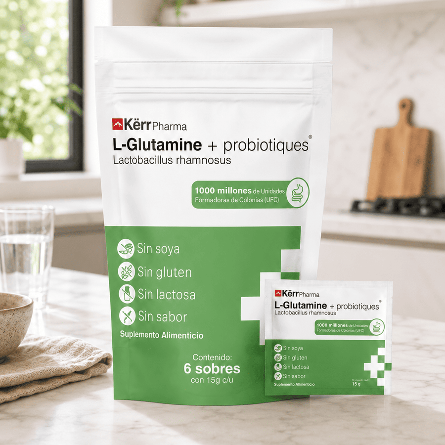 ¿Por qué combinar glutamina y Lactobacillus rhamnosus puede ayudar a la barrera intestinal?