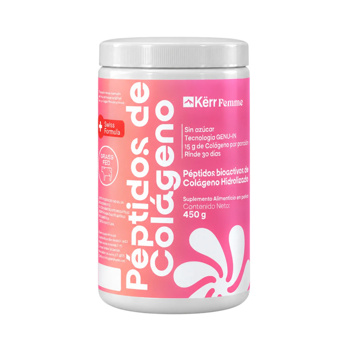 Péptidos de Colágeno Kërr Femme – 15 g por porción | 450 g